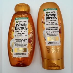 Garnier Whole Blends Illuminating Shampoo & Conditioner - 12.5 oz.